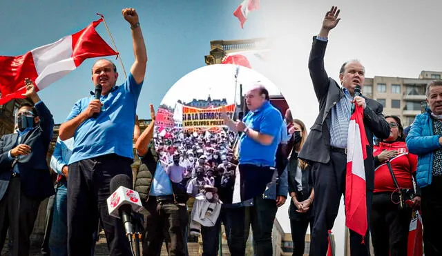 Concejo Metropolitano acordó declarar intangible el centro histórico de Lima, con lo cual quedan prohibidas las manifestaciones y concentraciones en 10,32 km² de la zona. Foto: composición LR