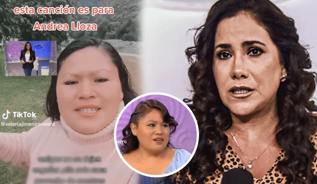 Una de las mujeres que presentaron su caso en el programa de Andrea Llosa reveló diversos detalles del show. Foto: composición LR/Valeria Jiménez/TikTok