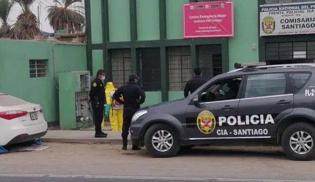 El menor fue rescatado por su tía de 17 años. Foto: Municipalidad Distrital de Santiago Ica