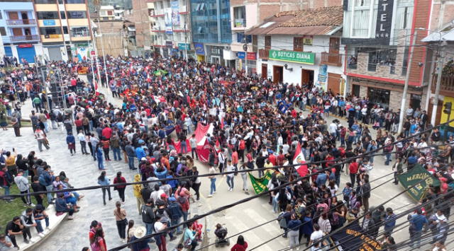 Los ronderos exigen nuevas elecciones generales en 2023. Foto: Chotainfo