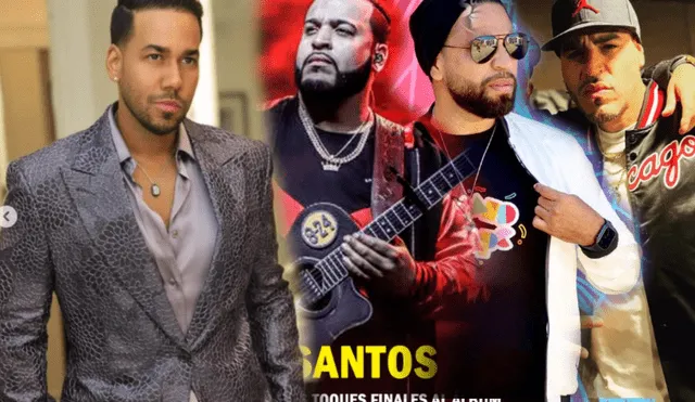 Aventura llegó a su fin en el 2011 luego de varios años de éxitos musicales. Foto: Composición LR/ capturas de Instagram de Romeo, Henry, Lenny y Max Santos