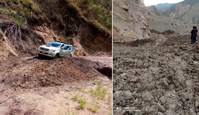 Incomunicados. Hay divesos distritos que se han visto afectados con la caida de huaicos. Foto: La República