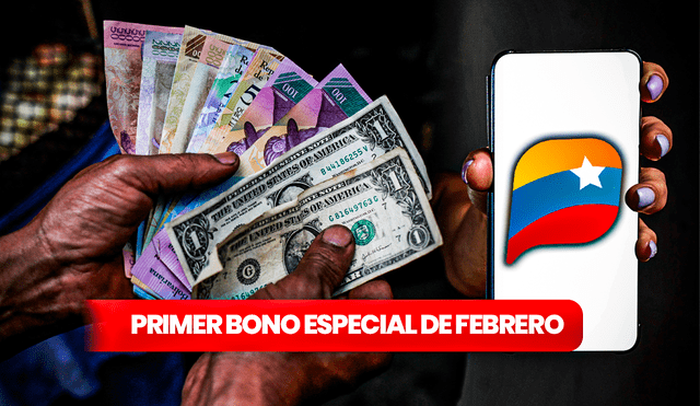 Conoce todo lo que necesitas saber sobre la entrega del Primer Bono Especial de febrero. Foto: composición LR/Cristian Hernandez/AFP/Freepik/Sistema Patria