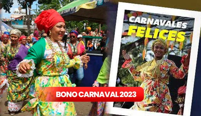 El Gobierno de Nicolás Maduro anunció la entrega del Bono Carnavales Felices 2023. Foto: composición LR/ Patria/ Alba Ciudad