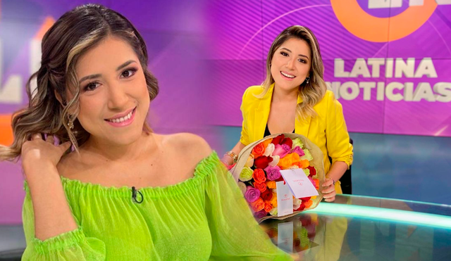 Fátima Aguilar es una de las nuevas conductoras de "Latina noticias: edición matinal". Foto: composición LR/Fátima Aguilar/Instagram