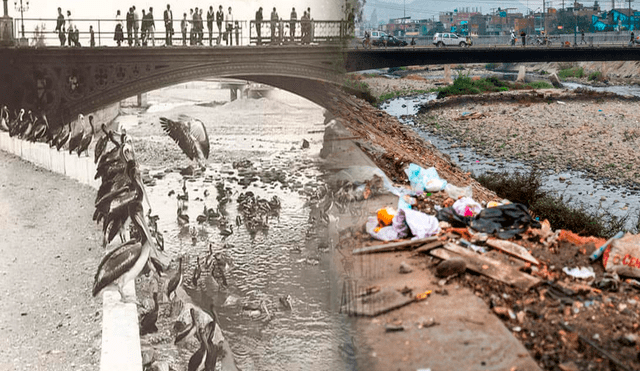 En los años 50, en el río Rímac se pescaban camarones y pescados, y ahora es uno de los más contaminados del Perú. Foto: Lima Antigua/ Jhon Reyes/ La República