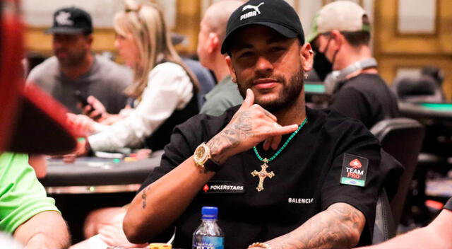 Neymar participó en dos torneos: fue eliminado de uno y en el otro clasificó a la siguiente ronda. Foto: Pokerstars