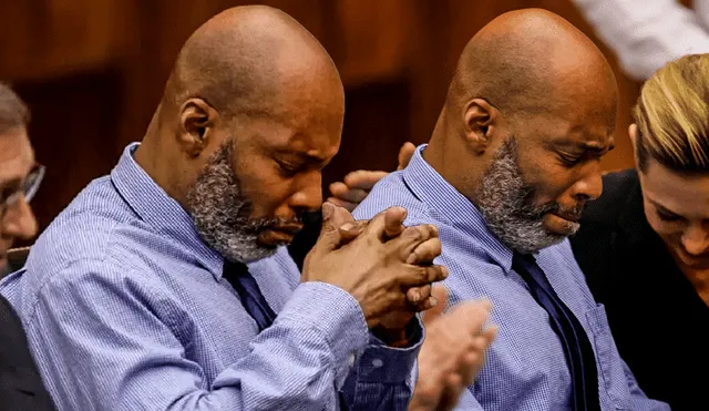 Lamar Johnson fue liberado tras 28 años de prisión. Foto: difusión
