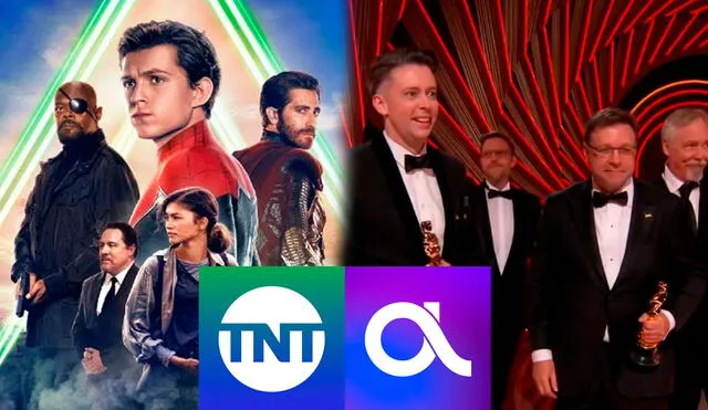 TNT transmite las películas del momento y premios destacados como los Oscar. Foto: composición LR / TNT / Altice