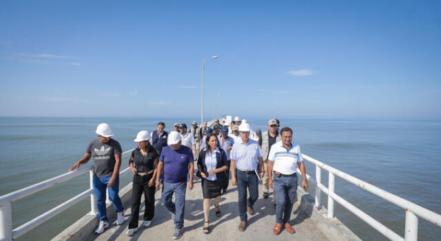 Las autoridades del Ministerio de la Producción realizaron una inspección en el DPA San José. Foto: Produce