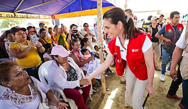 La titular del MVCS señaló que el proyecto mejorará la calidad de vida de la población. Foto: MVCS