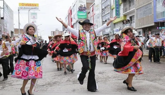 Celebración del Ño Carnavalón. Foto: Diario 7 Días