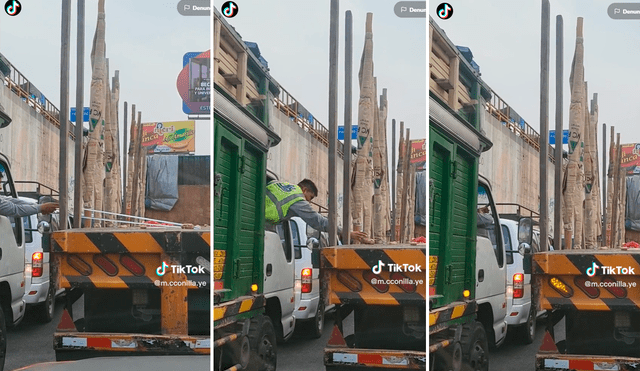 El video sacó más de una sonrisa en redes. Foto: composición de LR/TikTok/@M.cconilla