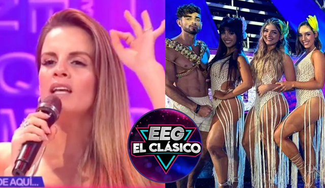 Alejandra Baigorria asegura que 'Históricos' de "EEG" superan a nuevos ingresos. Foto: composición LR/captura de América TV