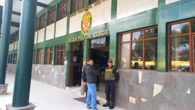 Región Policial de Cusco. Foto: Luis Álvarez/URPI.