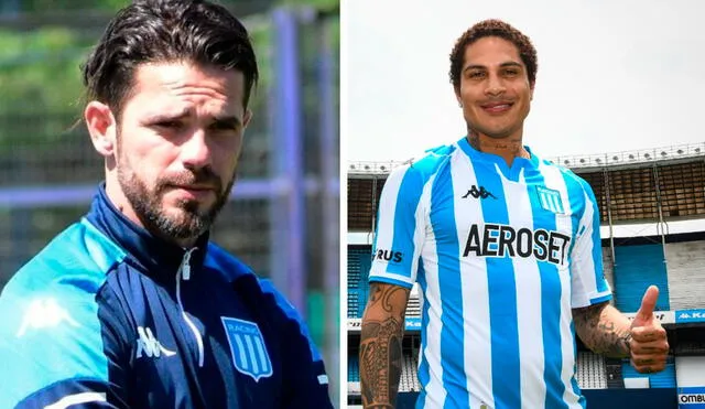 Fernando Gago puso a Paolo Guerrero en la victoria de Racing sobre Arsenal. Foto: Racing