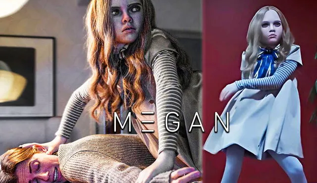 "Megan" vuelve más sangrienta que nunca. Foto: composición LR/Universal Pictures