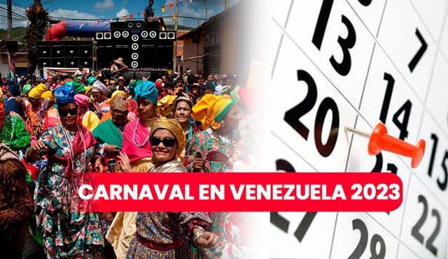 Regresa el carnaval 2023 en Venezuela con todo su color y alegría. Foto:El Tribuno/Hablemos de Culturas