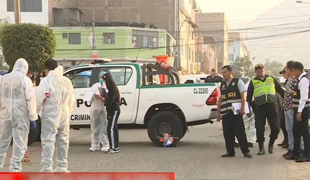 Asesinato sería una advertencia delincuencial. Foto: captura América TV | Video: América TV