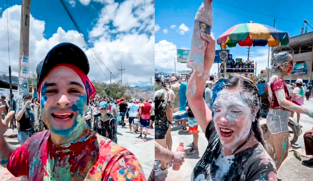 Turistas visitaron a Cajamarca por carnavales. Foto: composición de Gerson Cardoso/La República