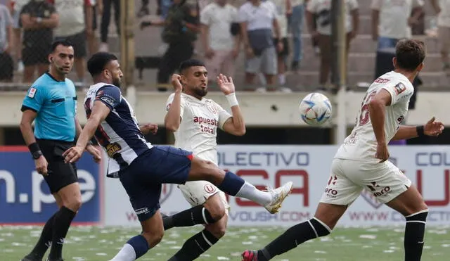 Universitario y Alianza Lima se enfrentaron en el Monumental. Foto: GLR/Luis Jiménez