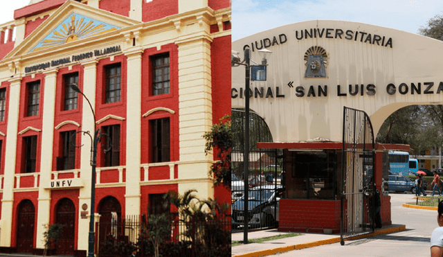 La Sunedu rechazó el licenciamiento de la Universidad Nacional San Luis Gonzaga en el 2019, pero se lo otorgó finalmente en el 2022. Foto: composición LR / Sunedu / Sunedu