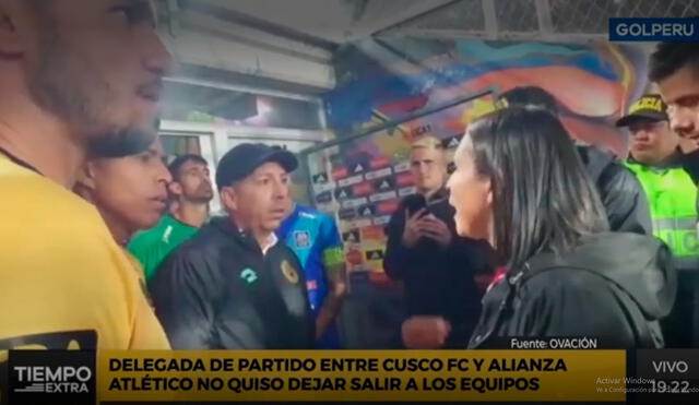 El encuentro de la Liga 1 2023 aún no empieza. Foto: captura GolPerú | Video: GolPerú