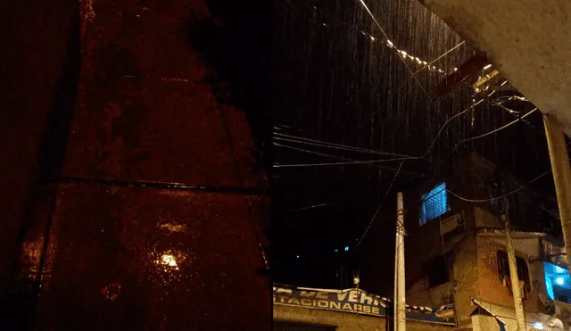 Lluvia en varios distritos de Lima Metropolitana. Foto: La República