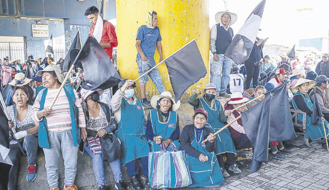 Comerciantes. No acordaron ser parte de protesta de este lunes. Foto: La República