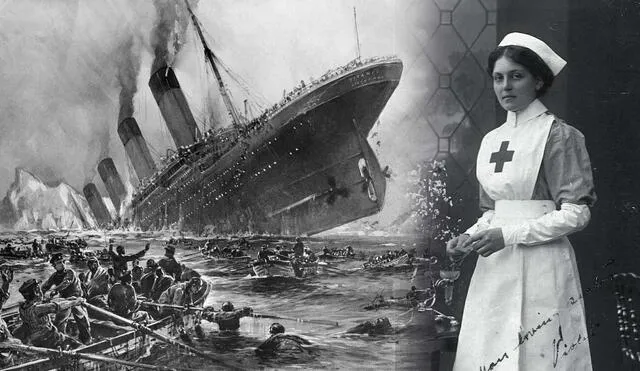 Conoce el caso de Violet Jessop, la azafata que sobrevivió a tres naufragios, incluido el Titanic. Foto: composición LR/difusión