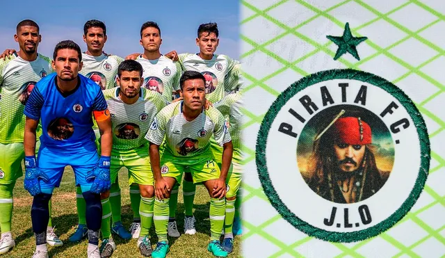 Pirata FC se hizo famoso a nivel mundial por usar la imagen de Jack Sparrow. Foto: composición GLR/Pirata FC/eBay