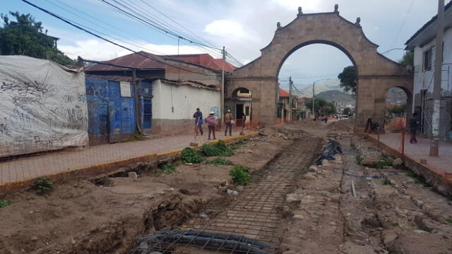 Obras inconclusas en Cusco. Foto: Luis Álvarez/URPI-LR.