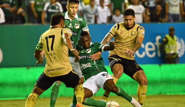 Deportivo Cali y Águilas Doradas empataron en Cali. Foto: El País