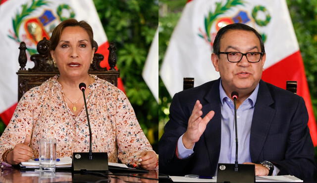 Alberto Otárola respaldó postura de Dina Boluarte de no renunciar, así no se apruebe un adelanto de elecciones. Foto: Presidencia – Vídeo: Exitosa