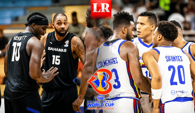 Venezuela se enfrentará ante Bahamas por el juego 11 de las eliminatorias al Mundial de Basket 2023. Foto: composición LR/FIBA
