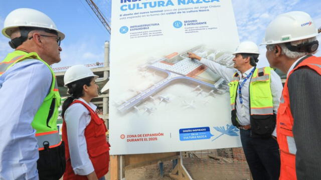 La ampliación del Aeropuerto Internacional Jorge Chávez contempla tres grandes obras: una nueva torre de control, una pista de aterrizaje y un nuevo terminal de pasajeros.