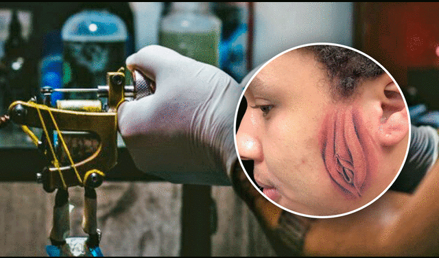 El hombre estaba tan decidido que, cumplido el plazo de espera de un mes, se acercó al estudio para la realización del tatuaje. Foto: composición LR/Mikey5thousand/Instagram