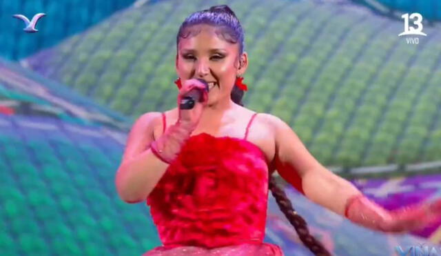 Milena Warthon cantará por segunda vez en el Festival Viña del Mar. Foto: captura de YouTube