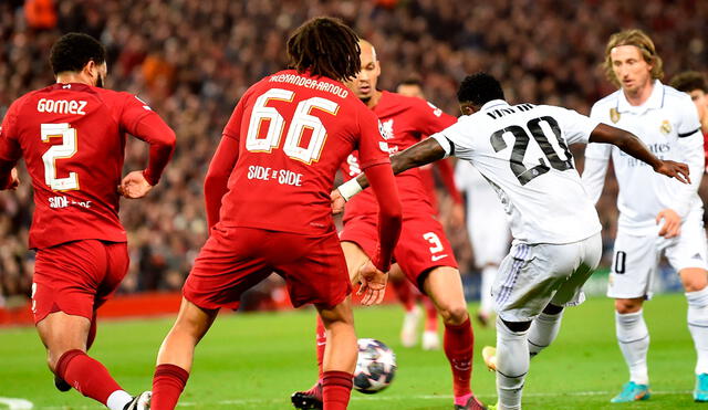 Liverpool y Real Madrid protagonizaron un partidazo en Anfield. Foto: EFE