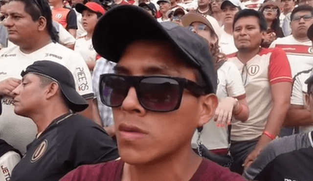 Hincha de Alianza Lima ingresó al clásico y se ubicó en la tribuna oriente. Foto: captura @alansports.pe