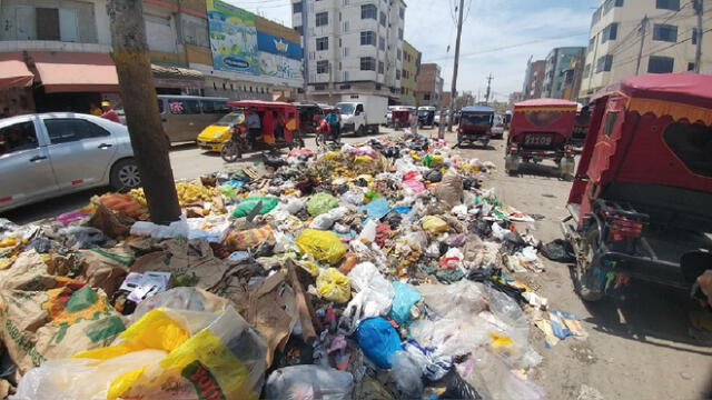 Lambayeque es el distrito con más basura en sus calles. Foto: RPP Noticias