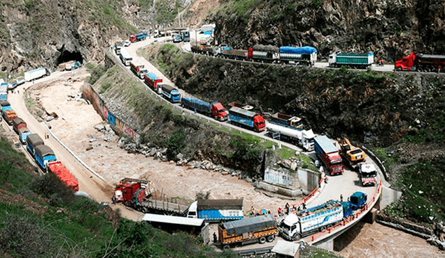 Buscan viabilizar proyecto para la nueva Carretera Central que une Lima y Huancayo, más económico y más seguro. Foto La República