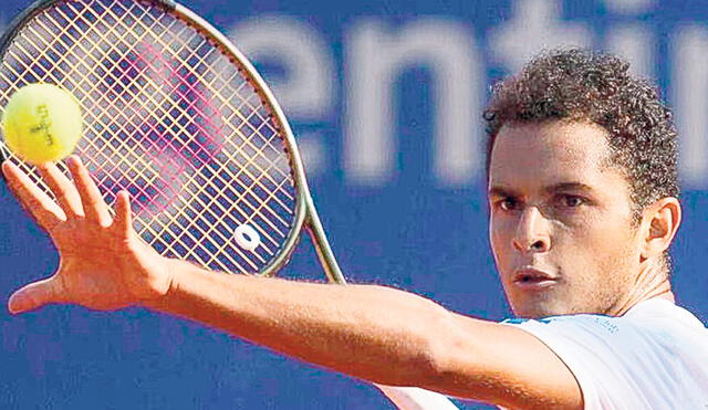 Tremendo. Juan Pablo Varillas sigue haciendo historia en el tenis nacional. Foto: difusión