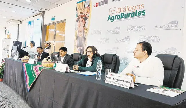 En Arequipa. Ministra de Desarrollo Agrario se reunió con autoridades de la región para analizar situación del agro. Foto: La República