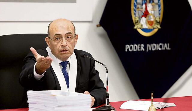 Juez. Víctor Zúñiga aceptó correcciones, pero apelación decidirá. Foto: difusión