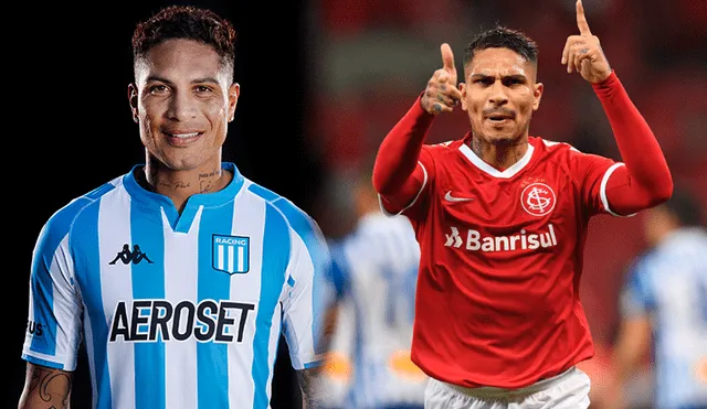 Paolo Guerrero anotó por última vez de manera oficial cuando jugaba en el Inter de Porto Alegre. Foto: Composición GLR / Racing / Inter de Porto Alegre