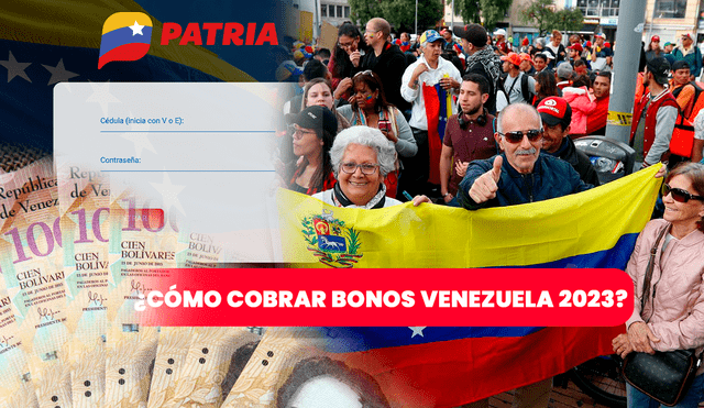 Bonos en Venezuela se cobran por la Plataforma Patria. Foto: composición LR/ Proyecto Migración Venezolana/Dreamstime