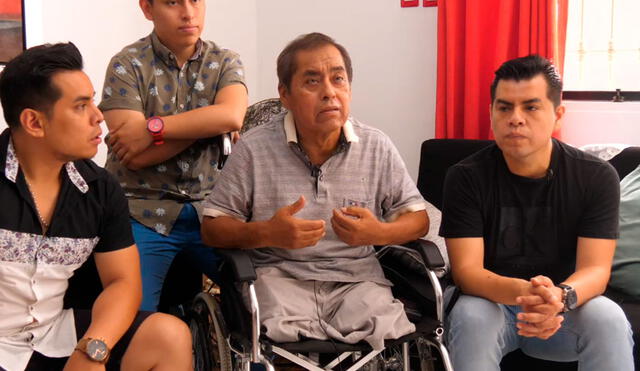 Víctor Yaipén está orgulloso que sus hijso sigan su legado. Foto: captura/Angela Zegarra-LR