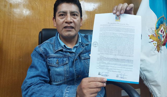 El alcalde de Puno, Javier Ponce, se pronunció sobre esta medida. Foto: Liubomir Fernández/URPI-LR