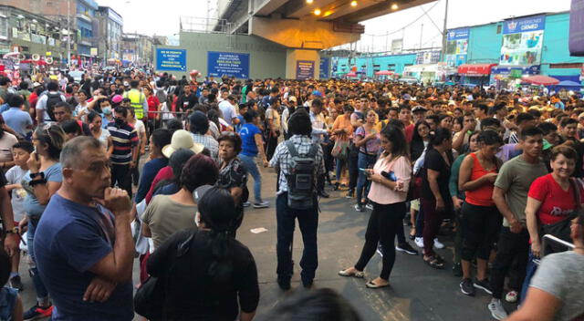 Así se encontraba una de las estaciones del Metro de Lima tras uno de los problemas técnicos. Foto: LR